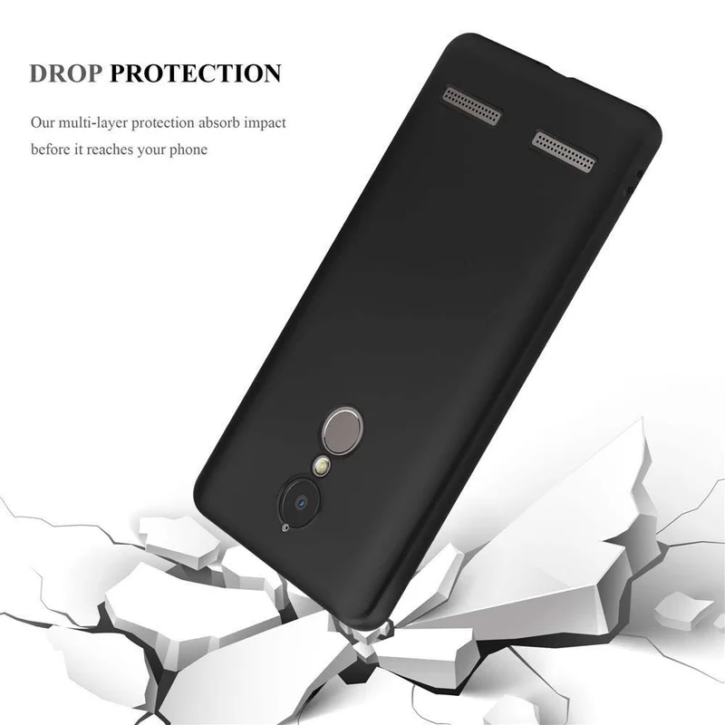 Cadorabo Hülle kompatibel mit Lenovo K6 / K6 POWER Schutzhülle aus flexiblem TPU Silikon