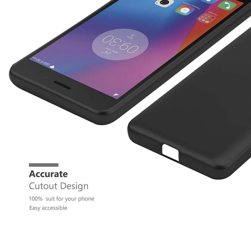 Cadorabo Hülle kompatibel mit Lenovo K6 / K6 POWER Schutzhülle aus flexiblem TPU Silikon