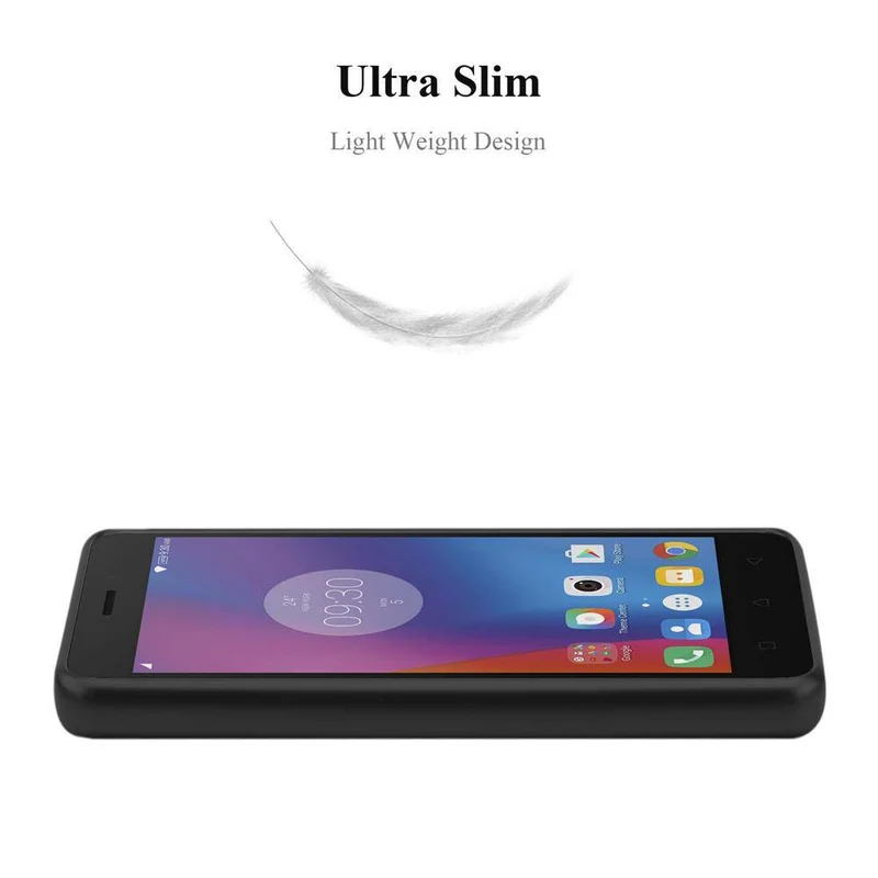Cadorabo Hülle kompatibel mit Lenovo K6 / K6 POWER Schutzhülle aus flexiblem TPU Silikon