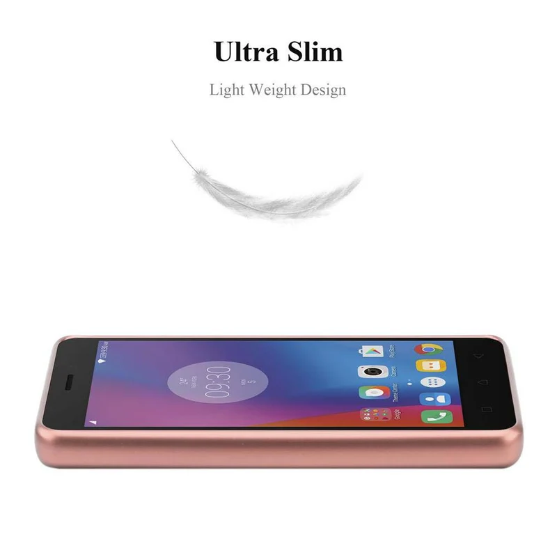 Cadorabo Hülle kompatibel mit Lenovo K6 / K6 POWER Schutzhülle aus flexiblem TPU Silikon