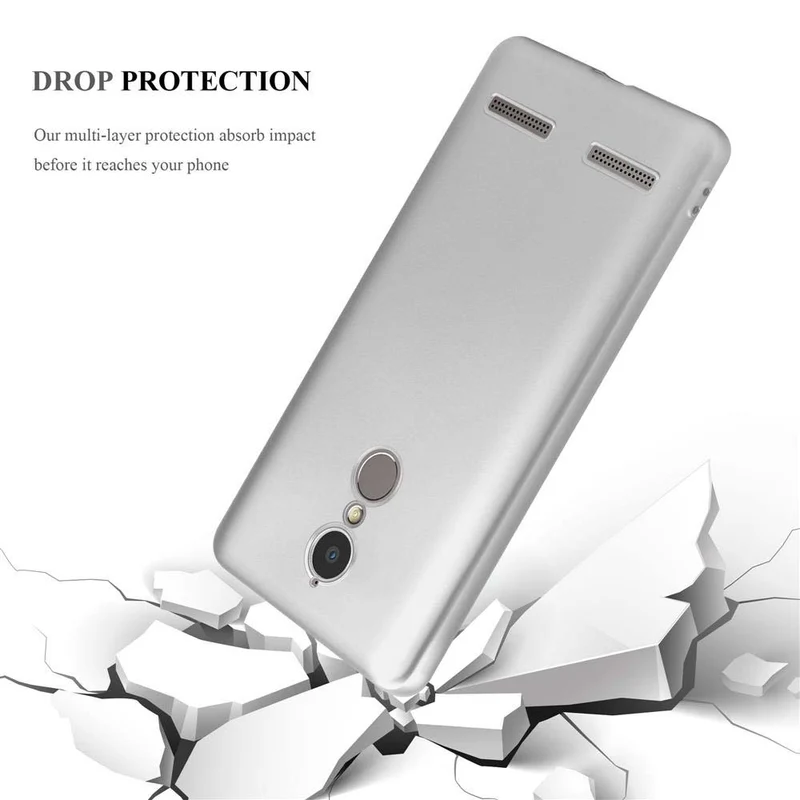 Cadorabo Hülle kompatibel mit Lenovo K6 / K6 POWER Schutzhülle aus flexiblem TPU Silikon