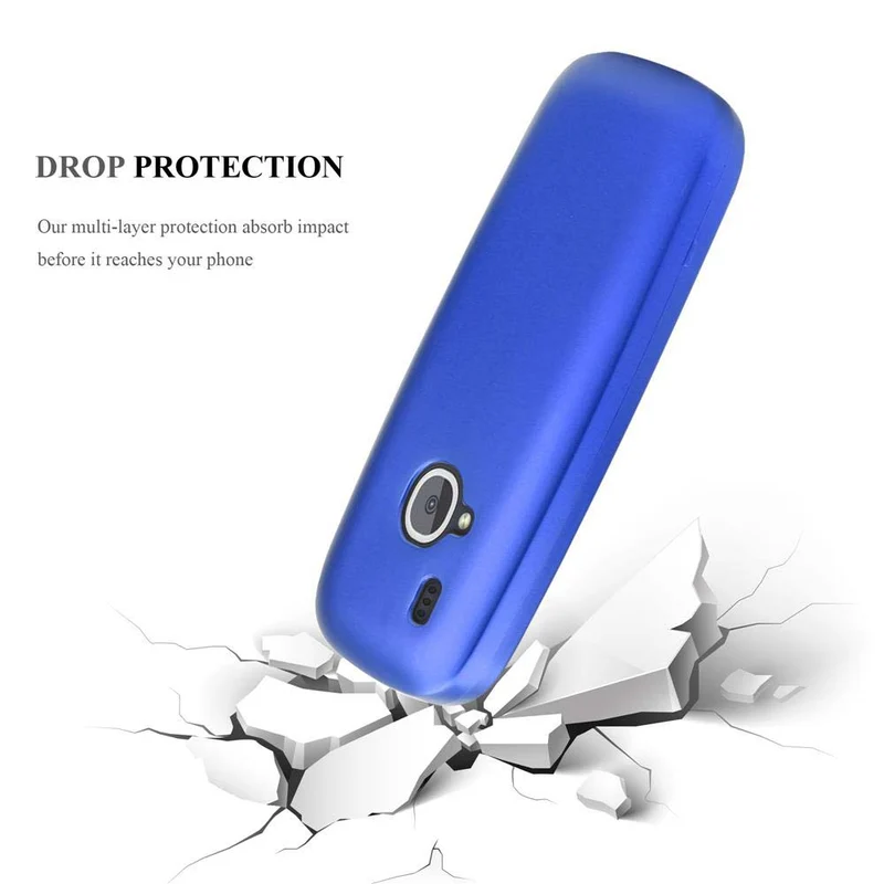 Cadorabo Hülle kompatibel mit Nokia 3310 2G Schutzhülle aus flexiblem TPU Silikon