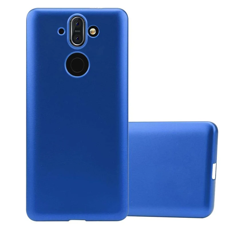 Cadorabo Hülle kompatibel mit Nokia 8 Sirocco Schutzhülle aus flexiblem TPU Silikon