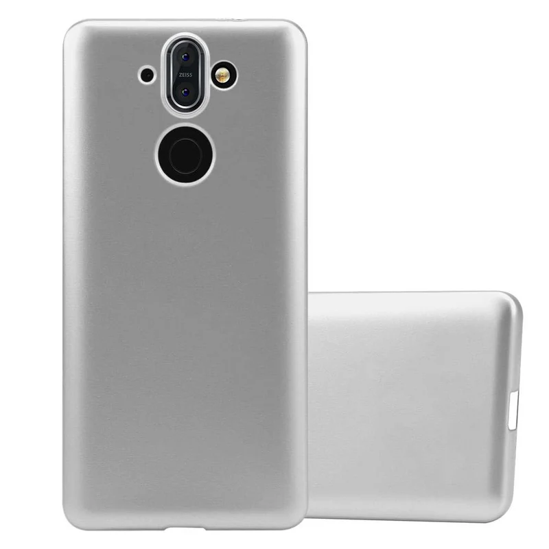 Cadorabo Hülle kompatibel mit Nokia 8 Sirocco Schutzhülle aus flexiblem TPU Silikon