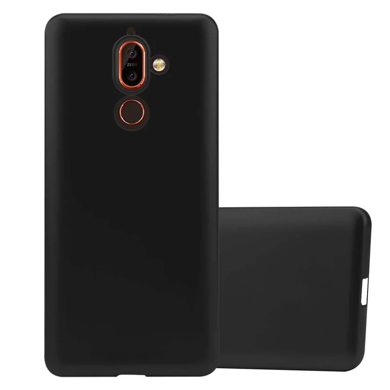 Cadorabo Hülle kompatibel mit Nokia 7 PLUS Schutzhülle aus flexiblem TPU Silikon