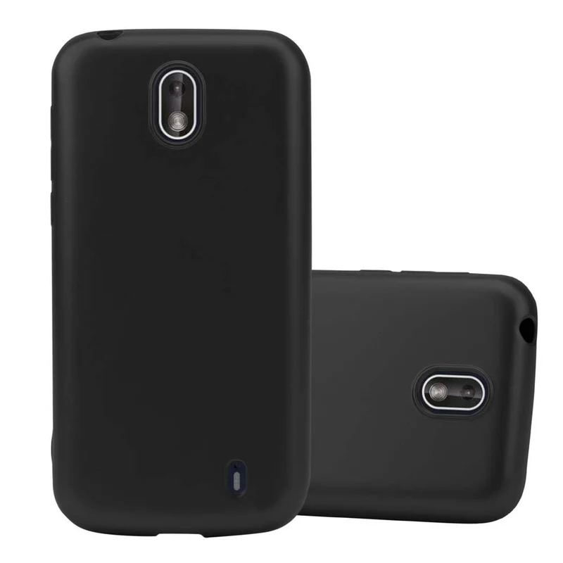 Cadorabo Hülle kompatibel mit Nokia 1 2018 Schutzhülle aus flexiblem TPU Silikon
