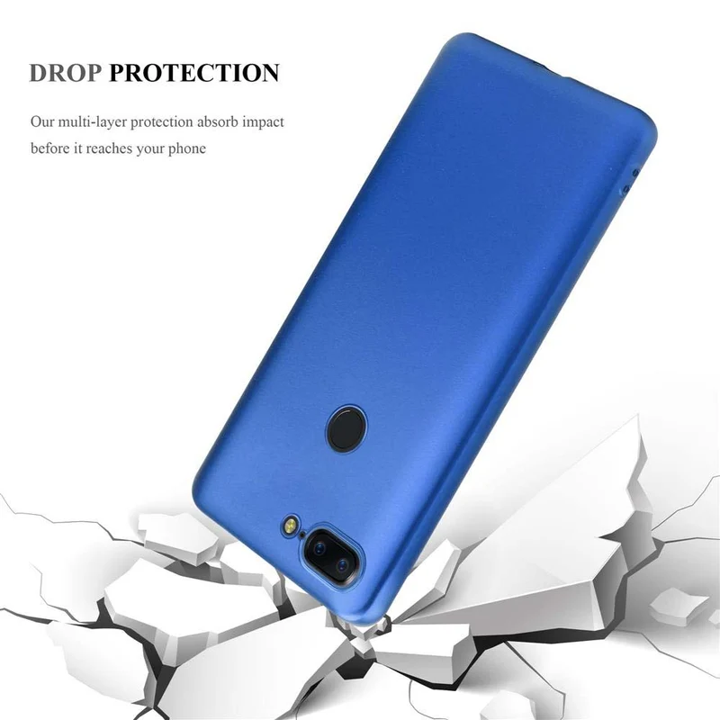 Cadorabo Hülle kompatibel mit OnePlus 5T Schutzhülle aus flexiblem TPU Silikon