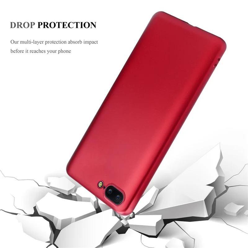 Cadorabo Hülle kompatibel mit OnePlus 5 Schutzhülle aus flexiblem TPU Silikon