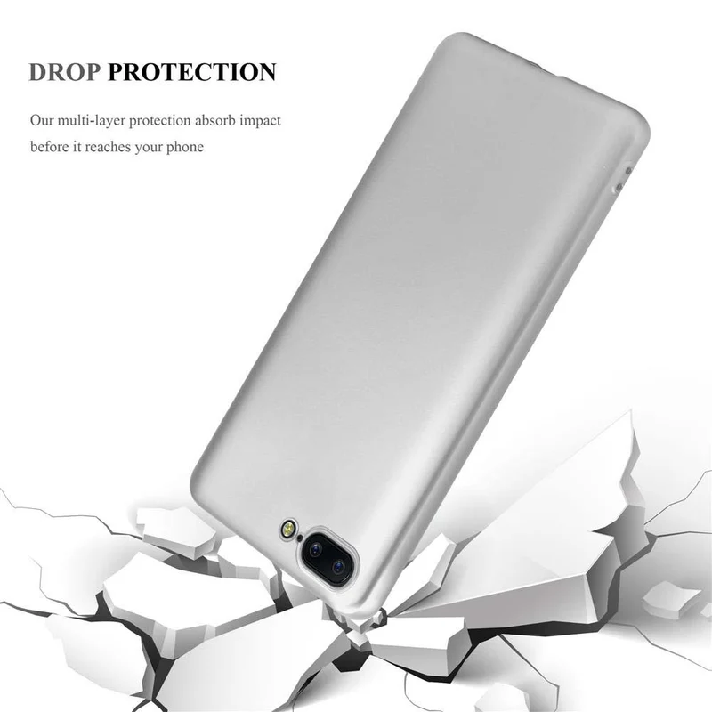 Cadorabo Hülle kompatibel mit OnePlus 5 Schutzhülle aus flexiblem TPU Silikon