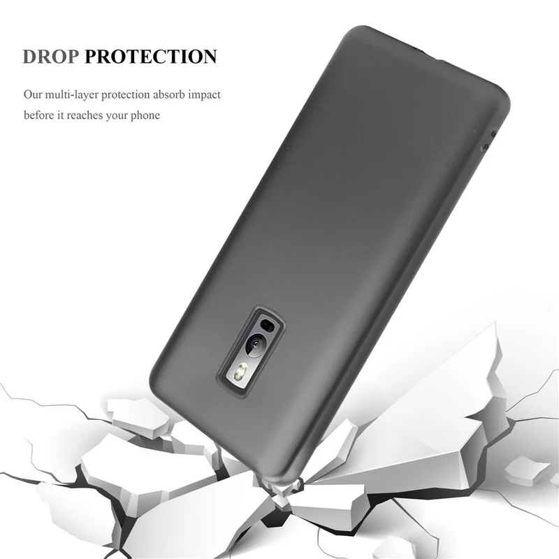 Cadorabo Hülle kompatibel mit OnePlus 2 Schutzhülle aus flexiblem TPU Silikon