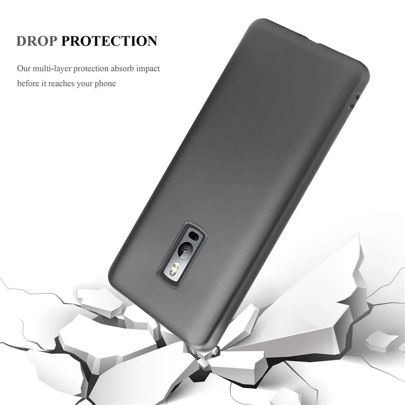 Cadorabo Hülle kompatibel mit OnePlus 2 Schutzhülle aus flexiblem TPU Silikon