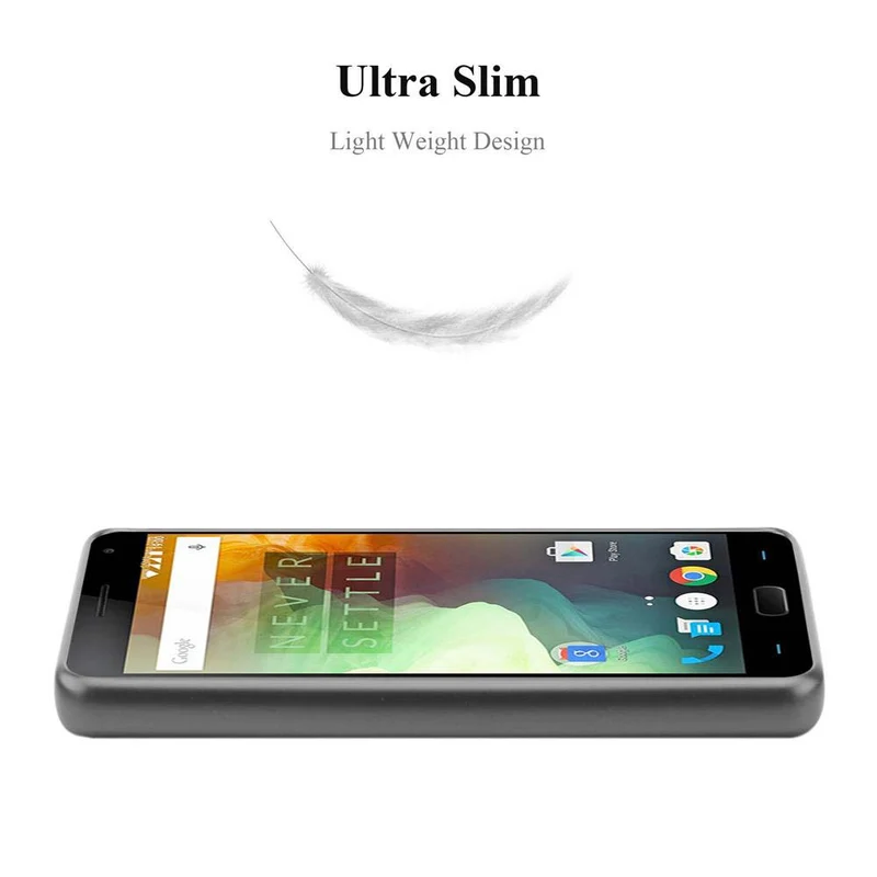 Cadorabo Hülle kompatibel mit OnePlus 2 Schutzhülle aus flexiblem TPU Silikon