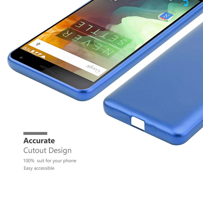 Cadorabo Hülle kompatibel mit OnePlus 2 Schutzhülle aus flexiblem TPU Silikon