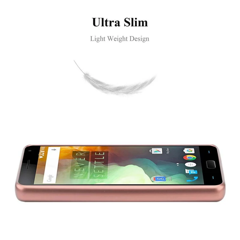 Cadorabo Hülle kompatibel mit OnePlus 2 Schutzhülle aus flexiblem TPU Silikon