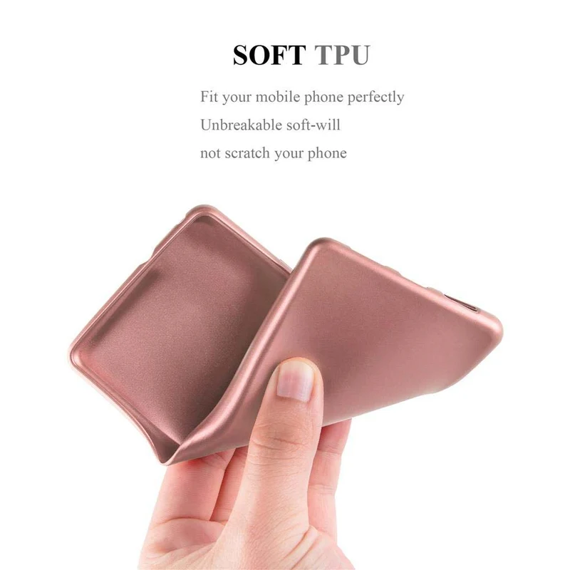 Cadorabo Hülle kompatibel mit OnePlus 2 Schutzhülle aus flexiblem TPU Silikon