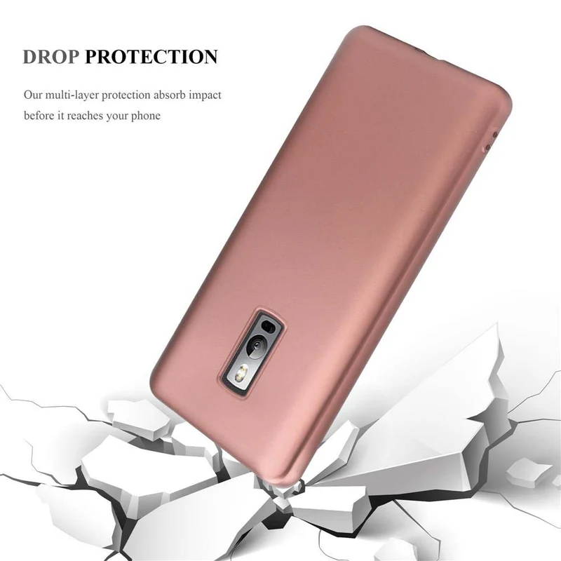 Cadorabo Hülle kompatibel mit OnePlus 2 Schutzhülle aus flexiblem TPU Silikon