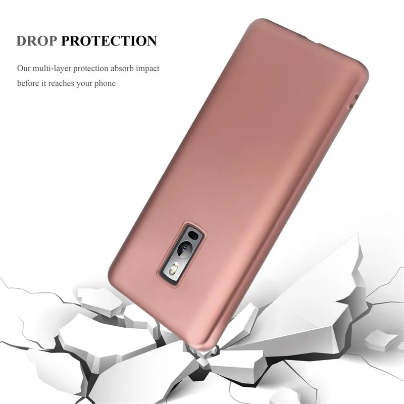 Cadorabo Hülle kompatibel mit OnePlus 2 Schutzhülle aus flexiblem TPU Silikon