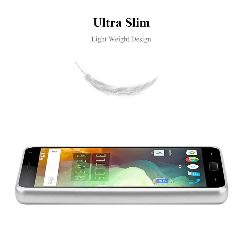 Cadorabo Hülle kompatibel mit OnePlus 2 Schutzhülle aus flexiblem TPU Silikon