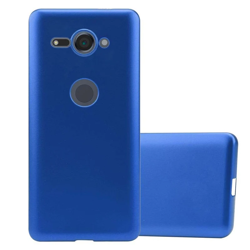 Cadorabo Hülle kompatibel mit Sony Xperia XZ2 COMPACT Schutzhülle aus flexiblem TPU Silikon