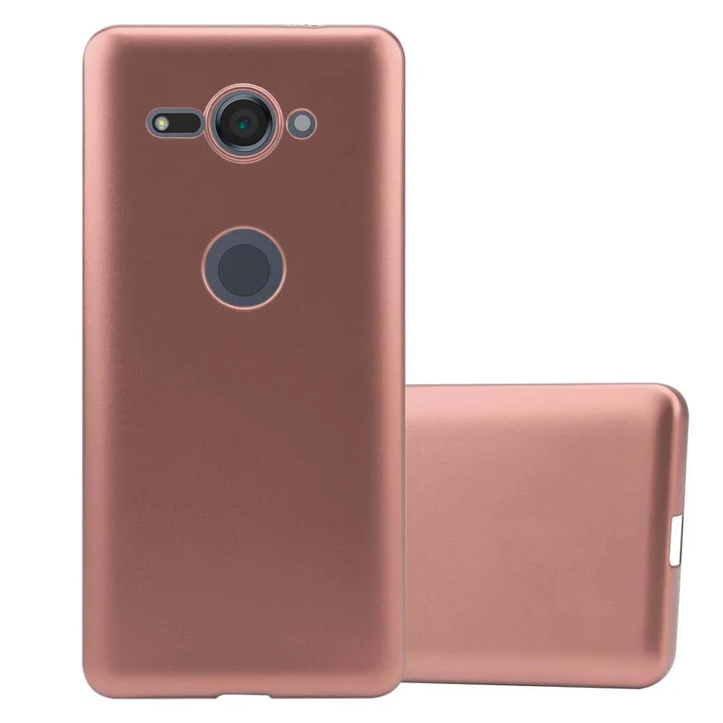 Cadorabo Hülle kompatibel mit Sony Xperia XZ2 COMPACT Schutzhülle aus flexiblem TPU Silikon