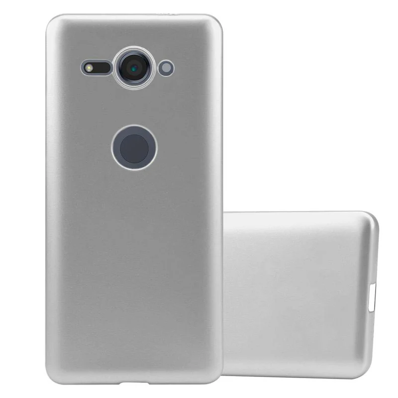 Cadorabo Hülle kompatibel mit Sony Xperia XZ2 COMPACT Schutzhülle aus flexiblem TPU Silikon