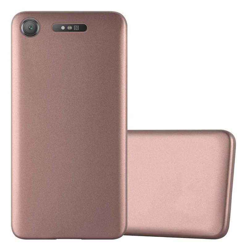 Cadorabo Hülle kompatibel mit Sony Xperia XZ1 Schutzhülle aus flexiblem TPU Silikon
