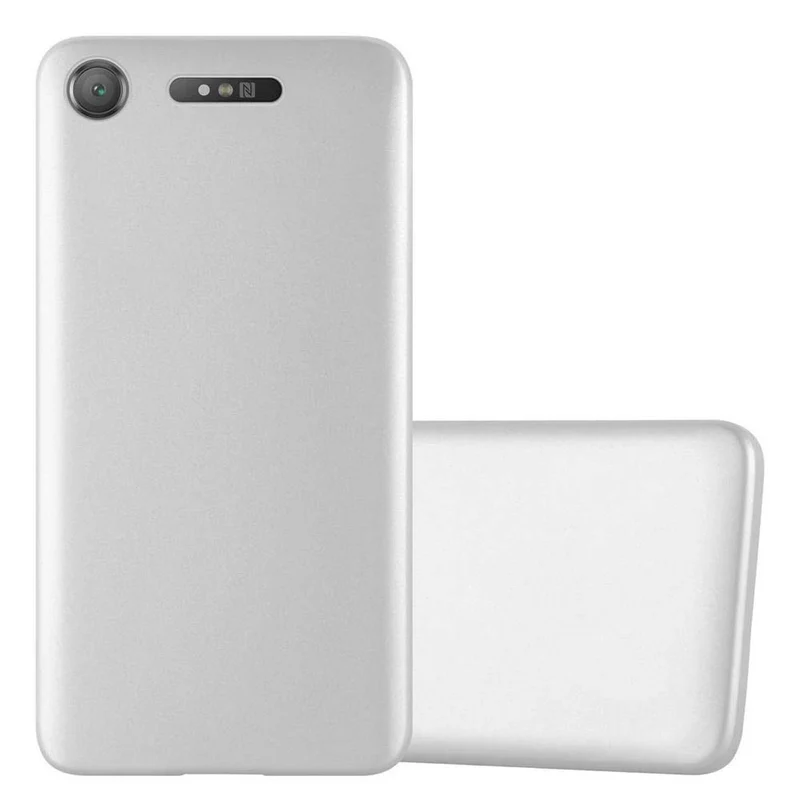 Cadorabo Hülle kompatibel mit Sony Xperia XZ1 Schutzhülle aus flexiblem TPU Silikon