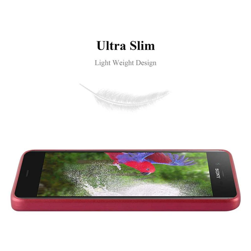 Cadorabo Hülle kompatibel mit Sony Xperia XZ1 Schutzhülle aus flexiblem TPU Silikon