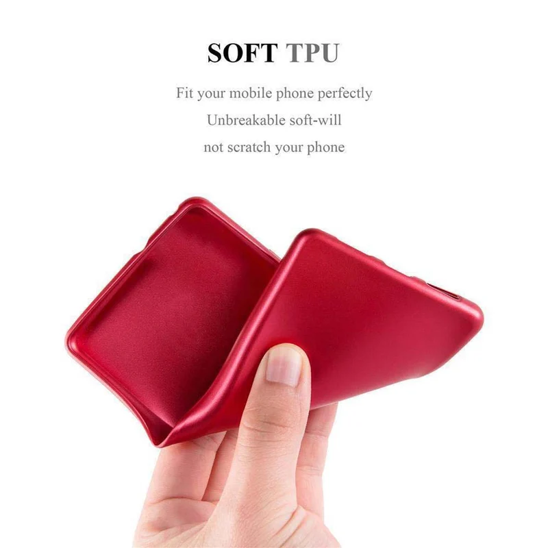 Cadorabo Hülle kompatibel mit Sony Xperia XA2 Schutzhülle aus flexiblem TPU Silikon