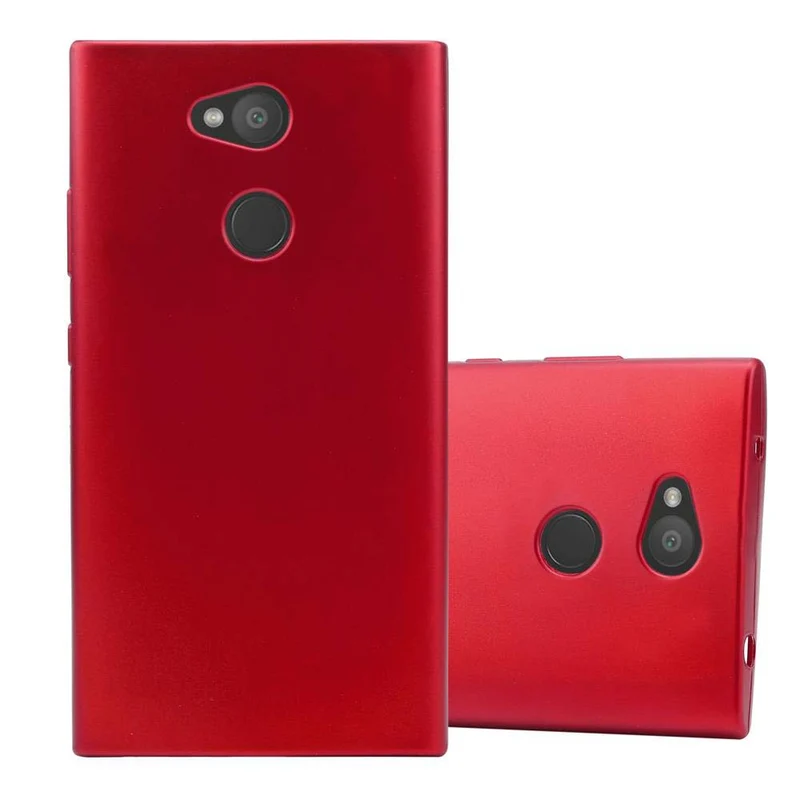 Cadorabo Hülle kompatibel mit Sony Xperia L2 Schutzhülle aus flexiblem TPU Silikon