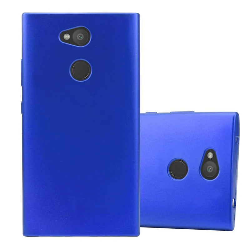 Cadorabo Hülle kompatibel mit Sony Xperia L2 Schutzhülle aus flexiblem TPU Silikon