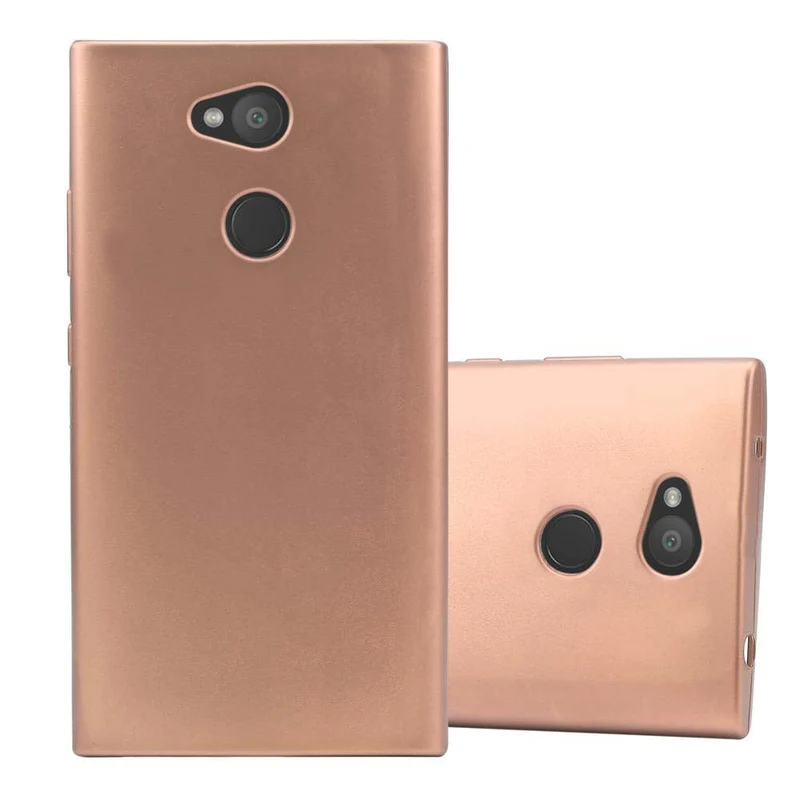 Cadorabo Hülle kompatibel mit Sony Xperia L2 Schutzhülle aus flexiblem TPU Silikon