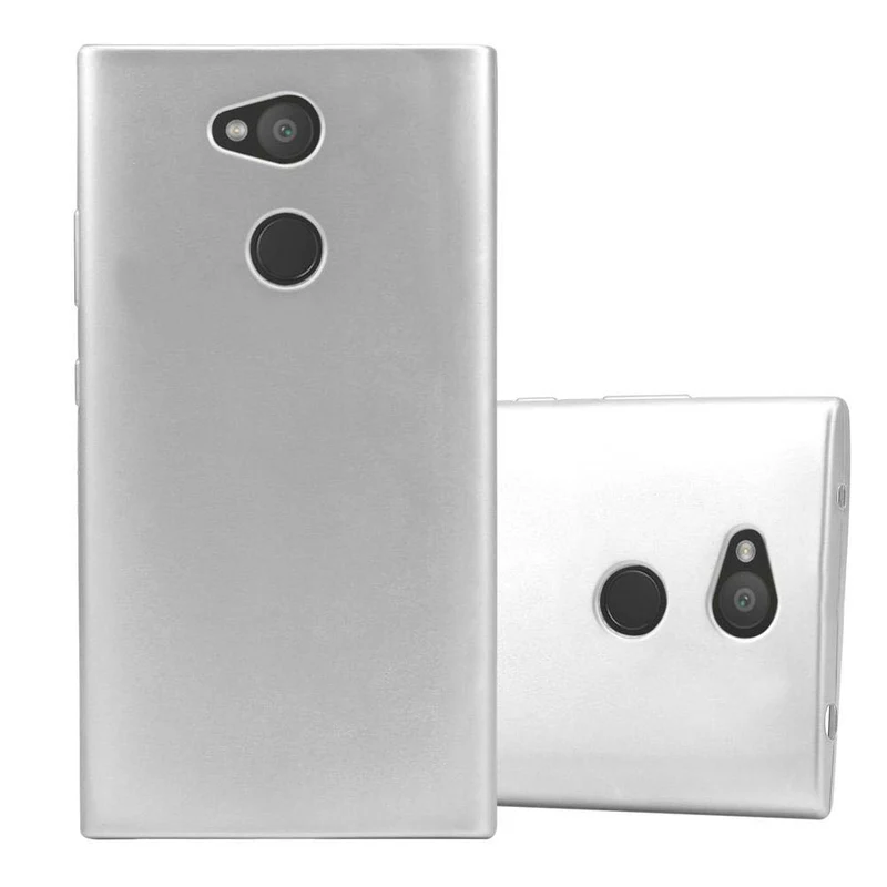 Cadorabo Hülle kompatibel mit Sony Xperia L2 Schutzhülle aus flexiblem TPU Silikon