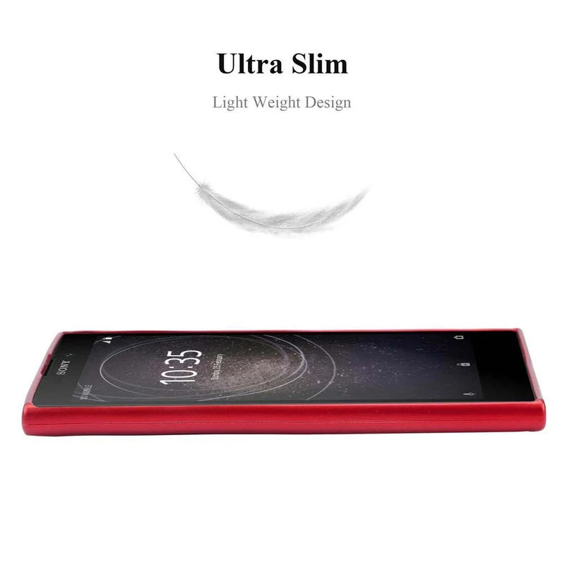 Cadorabo Hülle kompatibel mit Sony Xperia L2 Schutzhülle aus flexiblem TPU Silikon