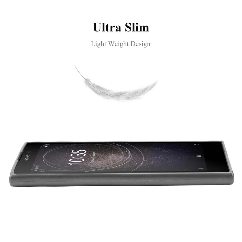 Cadorabo Hülle kompatibel mit Sony Xperia L2 Schutzhülle aus flexiblem TPU Silikon