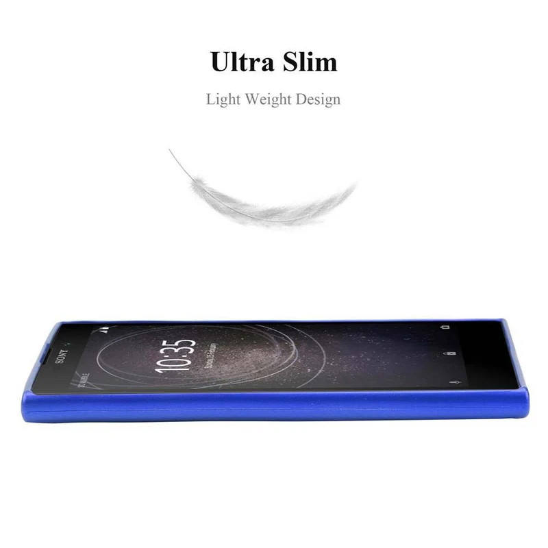 Cadorabo Hülle kompatibel mit Sony Xperia L2 Schutzhülle aus flexiblem TPU Silikon