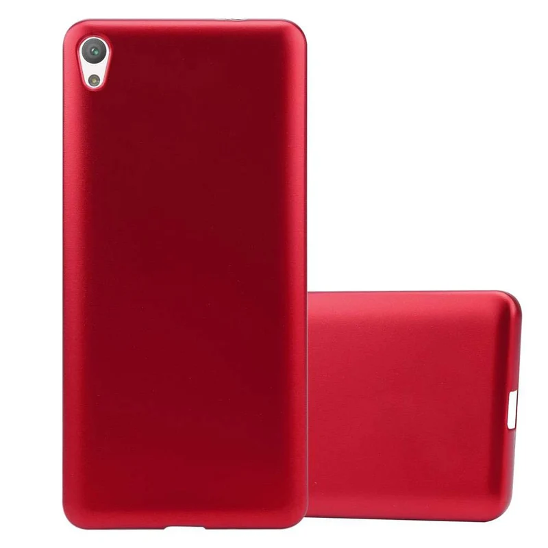 Cadorabo Hülle kompatibel mit Sony Xperia E5 Schutzhülle aus flexiblem TPU Silikon