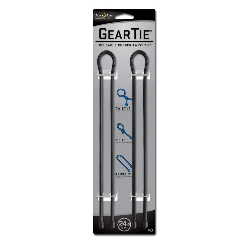 Gear Tie Original Gr.24 schwarz 2er Pack
