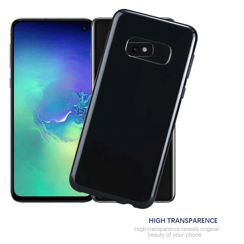 Cadorabo Hülle kompatibel mit Samsung Galaxy S10e Schutzhülle aus flexiblem TPU Silikon