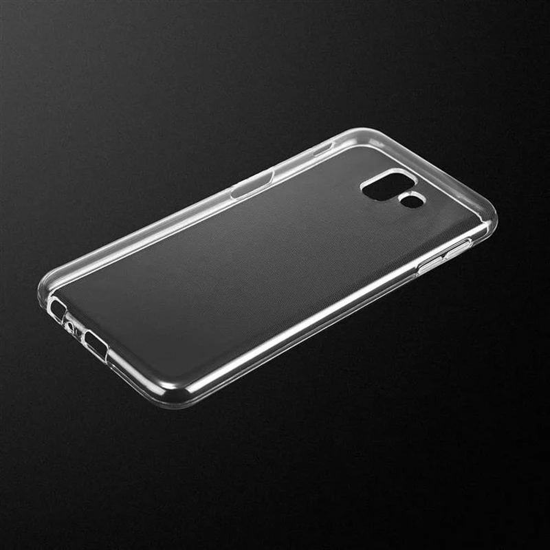 Cadorabo Hülle kompatibel mit Samsung Galaxy J6 PLUS Schutzhülle aus flexiblem TPU Silikon