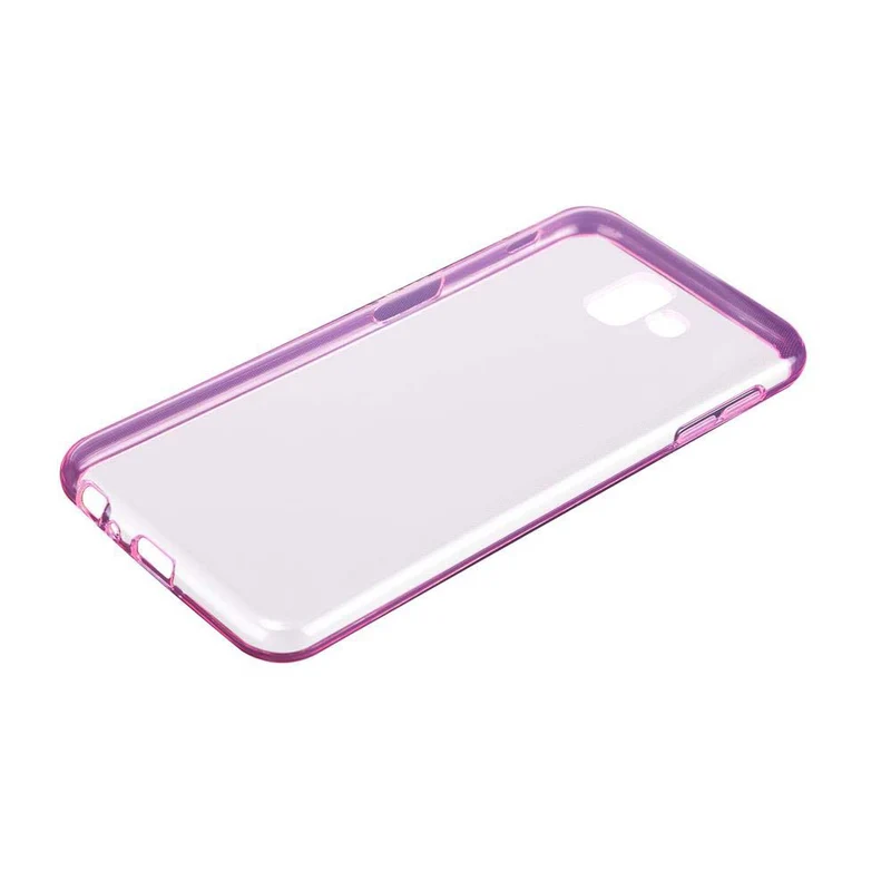 Cadorabo Hülle kompatibel mit Samsung Galaxy J6 PLUS Schutzhülle aus flexiblem TPU Silikon