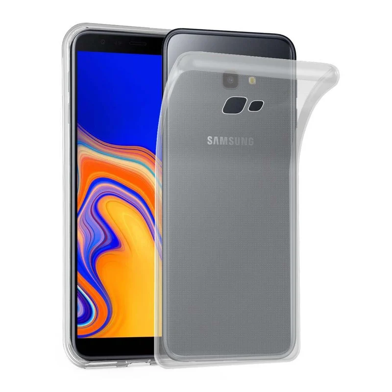 Cadorabo Hülle kompatibel mit Samsung Galaxy J4 PLUS / J4 PRIME / J4 CORE Schutzhülle aus flexiblem TPU Silikon