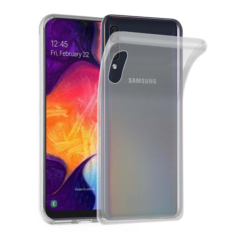 Cadorabo Hülle kompatibel mit Samsung Galaxy A50 4G / A50s / A30s Schutzhülle aus flexiblem TPU Silikon