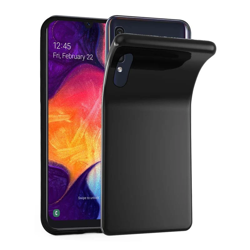 Cadorabo Hülle kompatibel mit Samsung Galaxy A50 4G / A50s / A30s Schutzhülle aus flexiblem TPU Silikon