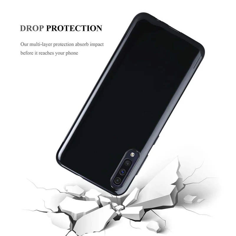 Cadorabo Hülle kompatibel mit Samsung Galaxy A50 4G / A50s / A30s Schutzhülle aus flexiblem TPU Silikon
