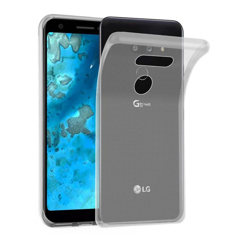Cadorabo Hülle kompatibel mit LG G8 ThinQ Schutzhülle aus flexiblem TPU Silikon