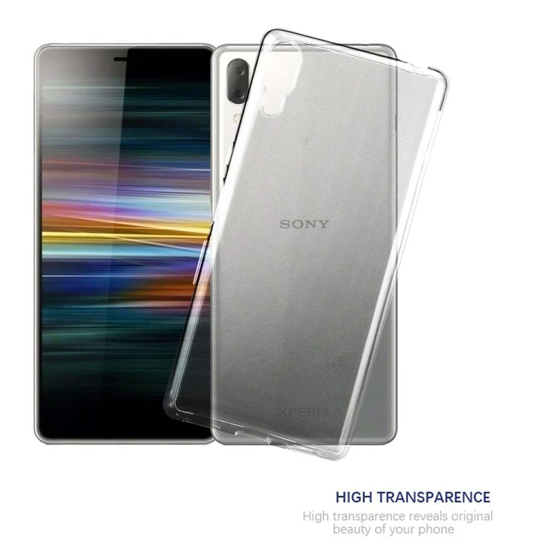 Cadorabo Hülle kompatibel mit Sony Xperia L3 Schutzhülle aus flexiblem TPU Silikon
