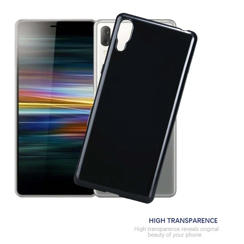 Cadorabo Hülle kompatibel mit Sony Xperia L3 Schutzhülle aus flexiblem TPU Silikon