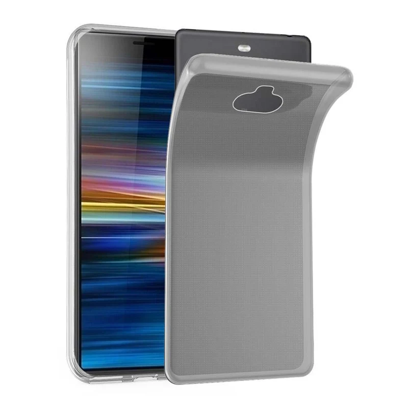 Cadorabo Hülle kompatibel mit Sony Xperia 10 / Xperia XA3 Schutzhülle aus flexiblem TPU Silikon