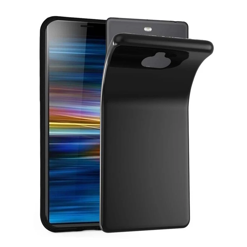 Cadorabo Hülle kompatibel mit Sony Xperia 10 / Xperia XA3 Schutzhülle aus flexiblem TPU Silikon